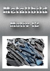 Metallbild Motiv 13 in 70x50